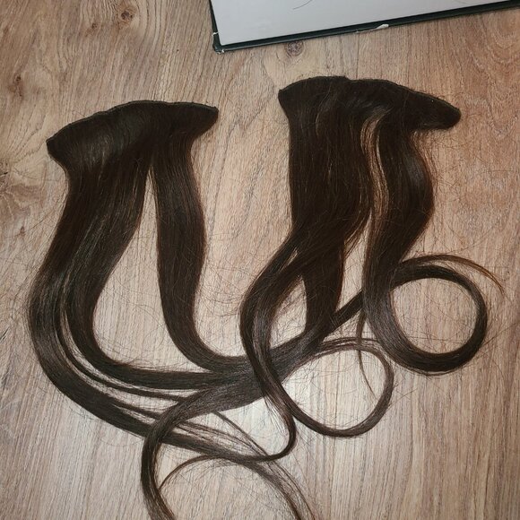 Lacer Hair 18" Seamless Clip In Hair Extensions 100% Virgin Hair & Eyelashes - Picture 2 of 10